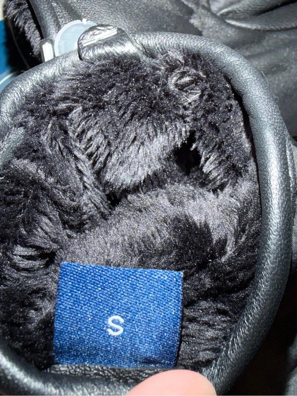 NWT Cole Haan Faux Fur Lined Quilted Puffer Mittens